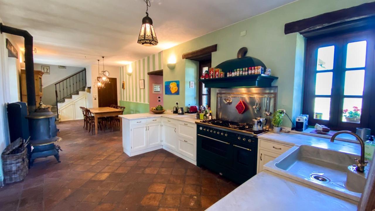 Vakantiehuis Casa Dolce Vista Monastero Bormida Eksteriør billede