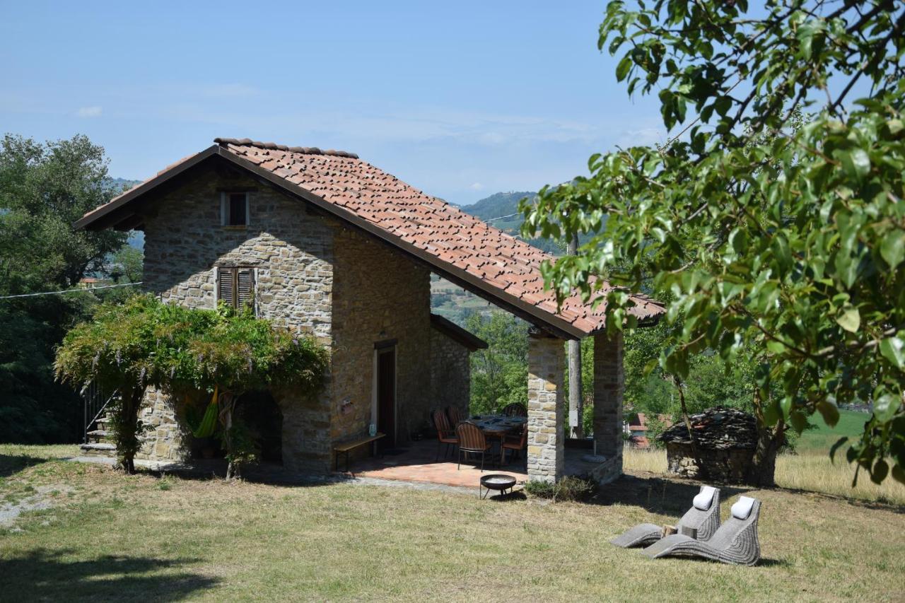 Vakantiehuis Casa Dolce Vista Monastero Bormida Eksteriør billede