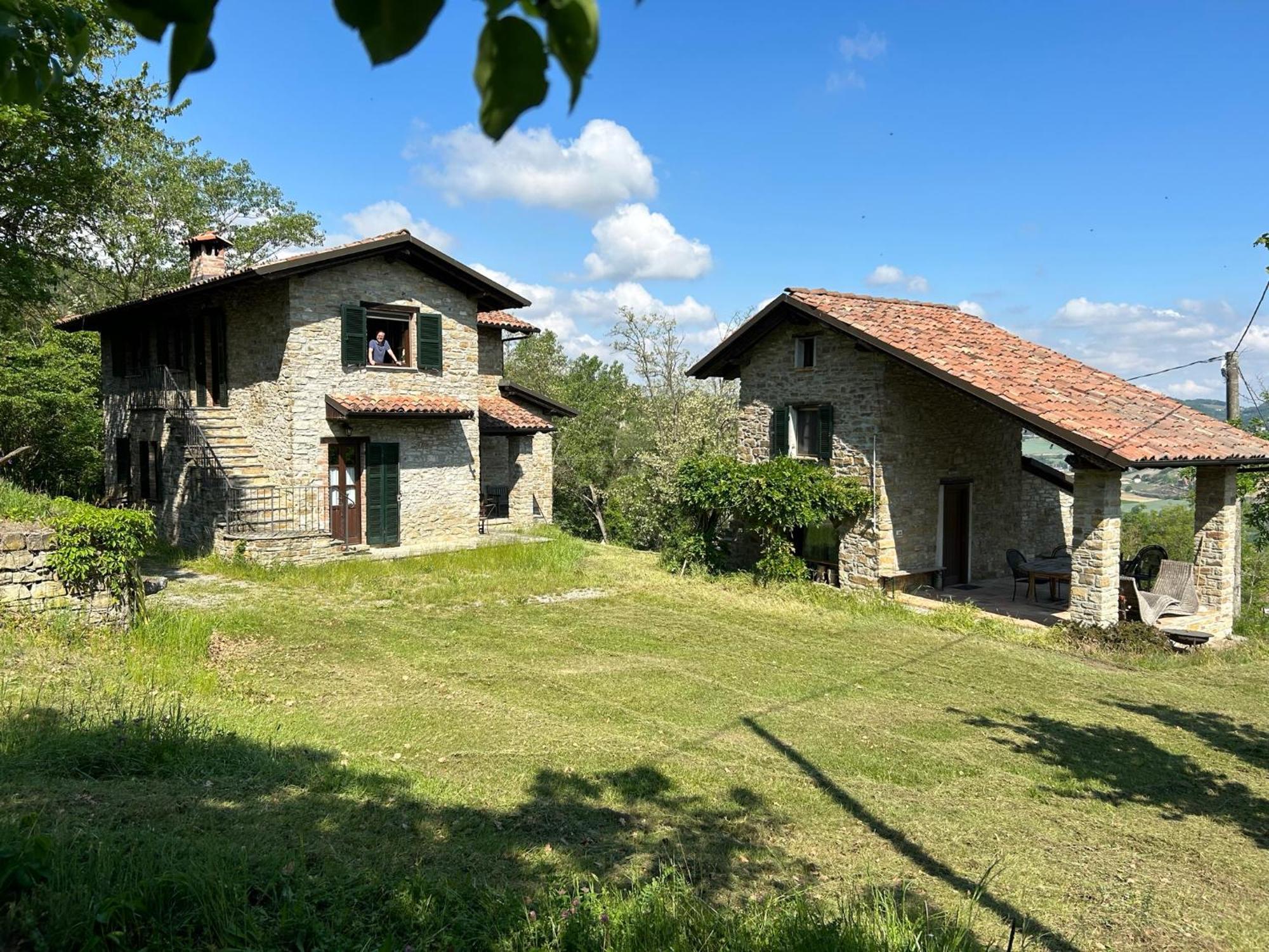Vakantiehuis Casa Dolce Vista Monastero Bormida Eksteriør billede