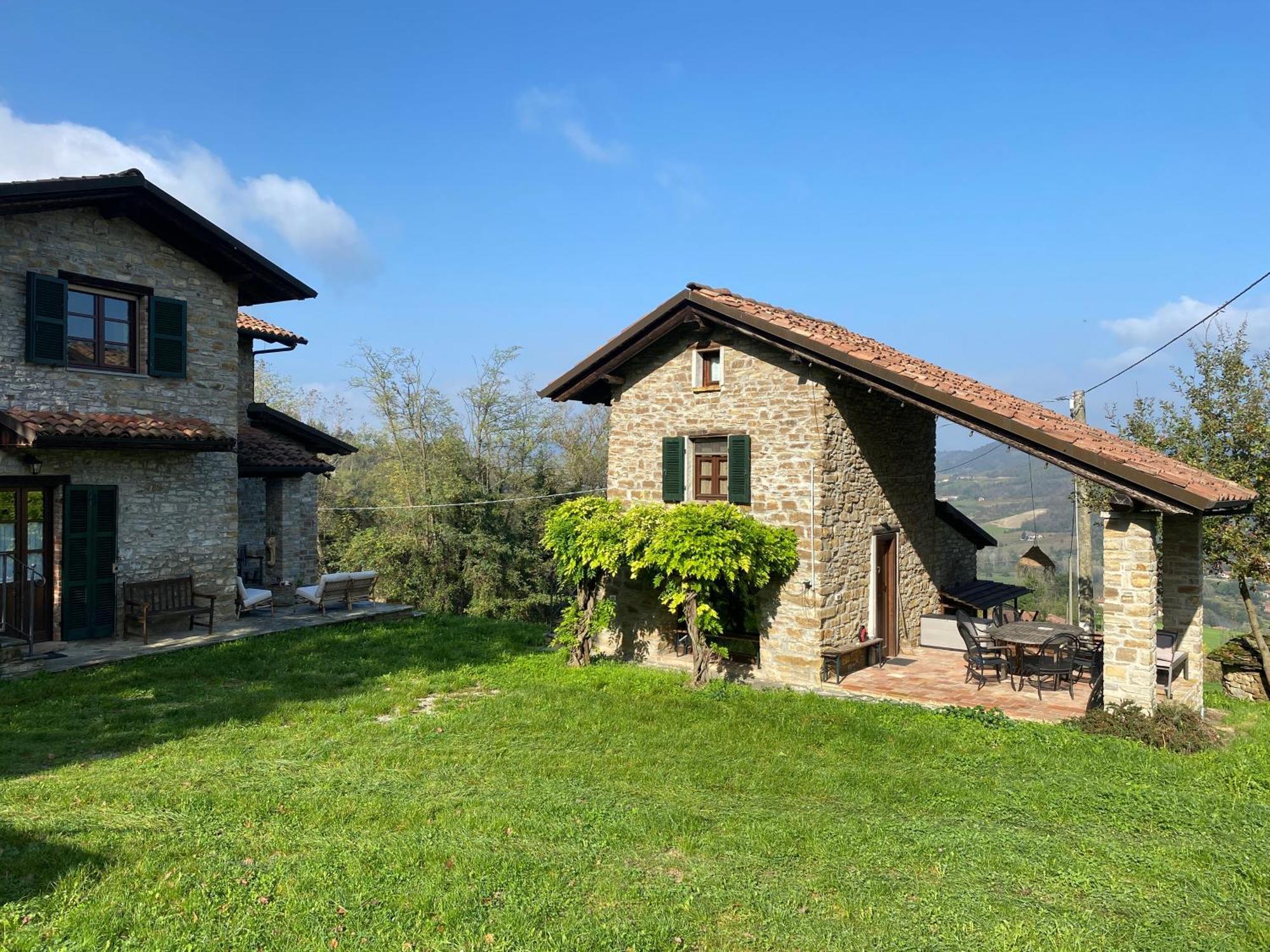 Vakantiehuis Casa Dolce Vista Monastero Bormida Eksteriør billede