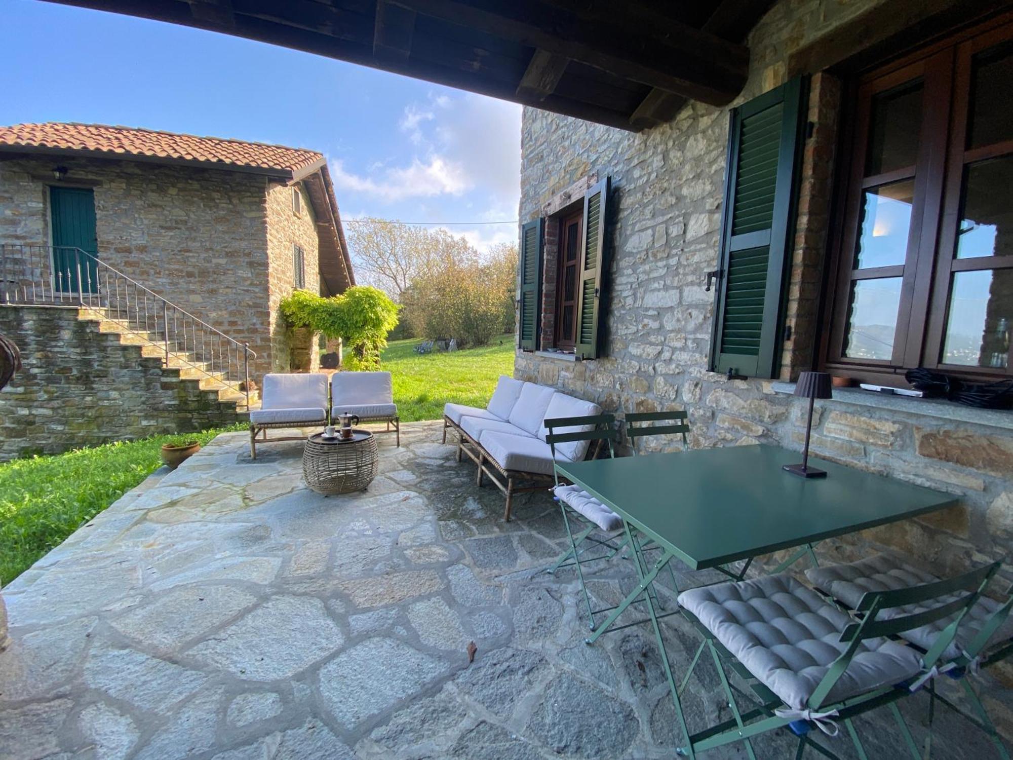 Vakantiehuis Casa Dolce Vista Monastero Bormida Eksteriør billede